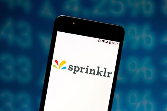 BRAZIL - 2019/07/22: In this photo illustration a Sprinklr logo seen displayed on a smartphone. (Photo Illustration by Rafael Henrique/SOPA Images/LightRocket via Getty Images)