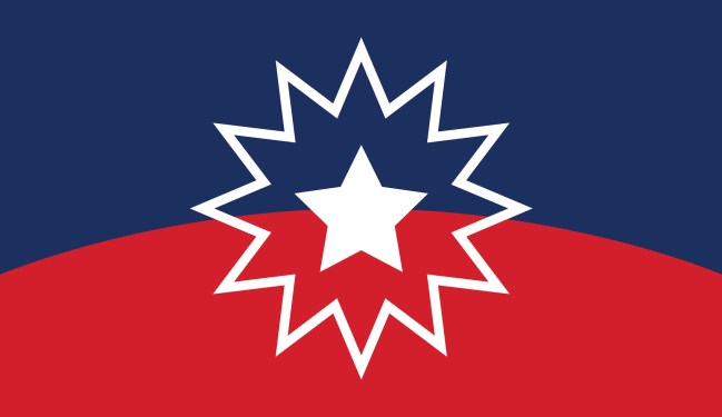 Juneteenth Flag. Since 1865. Design of Banner. EPS10 vector.
