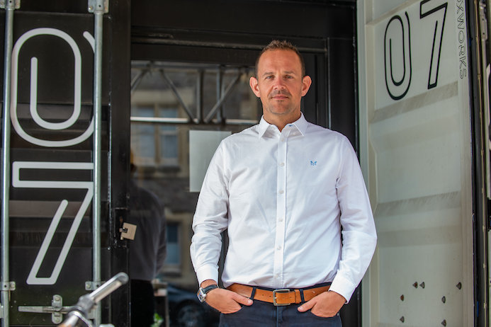 CEO of Immersive Labs James Hadley at the Engine Shed, Bristol, June 2 2021