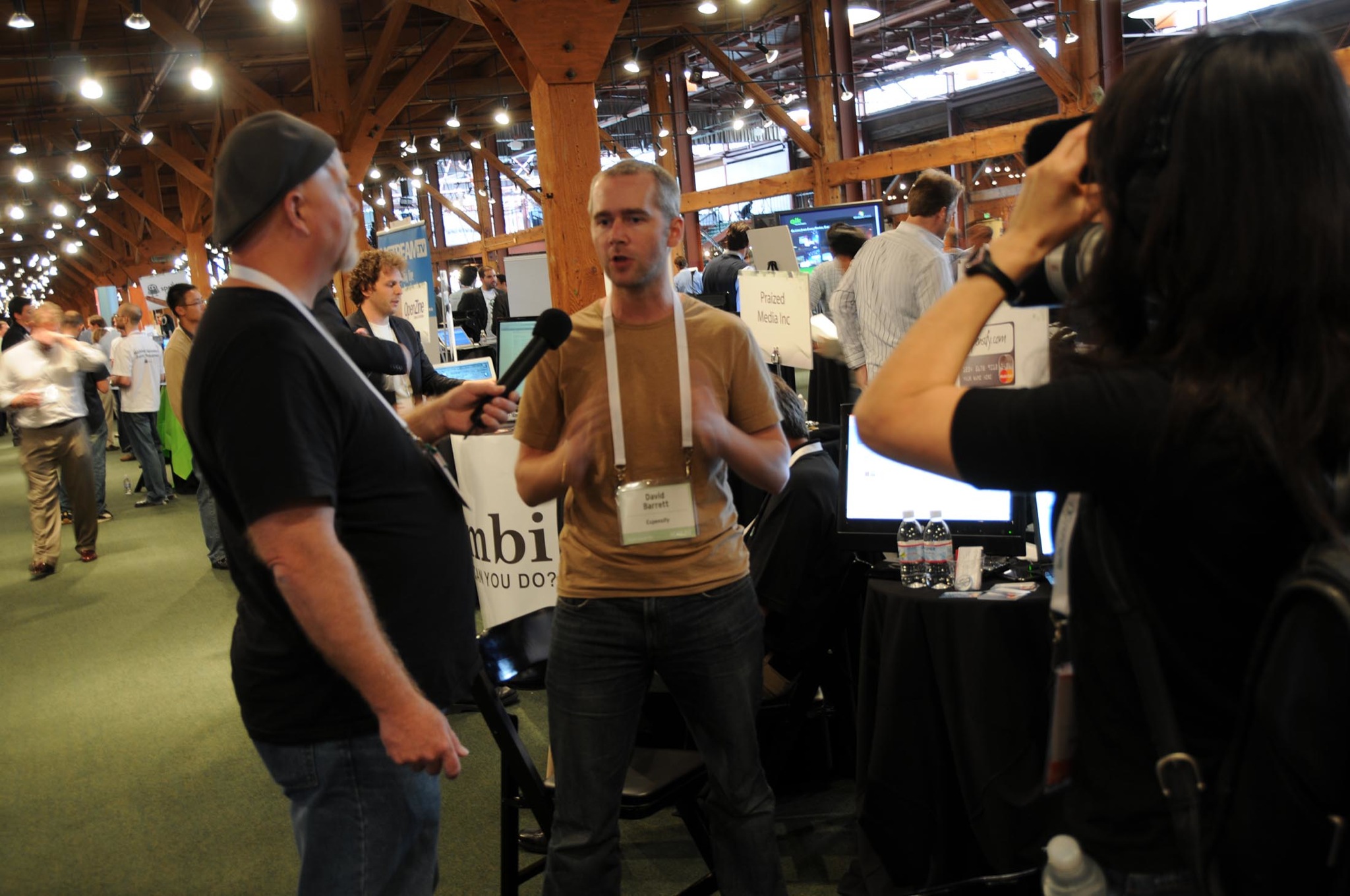 Stowe Boyd interviews David Barrett of Expensify at TC50 2008