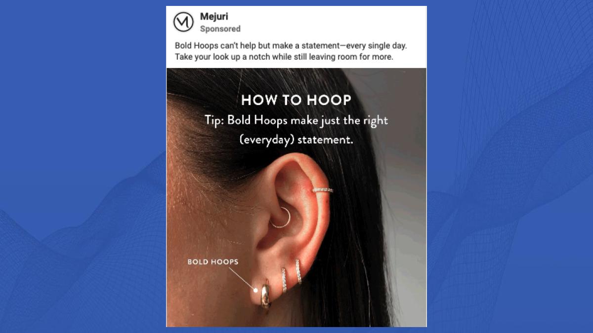 Showcase the problem your product solves by using your ad as a tutorial