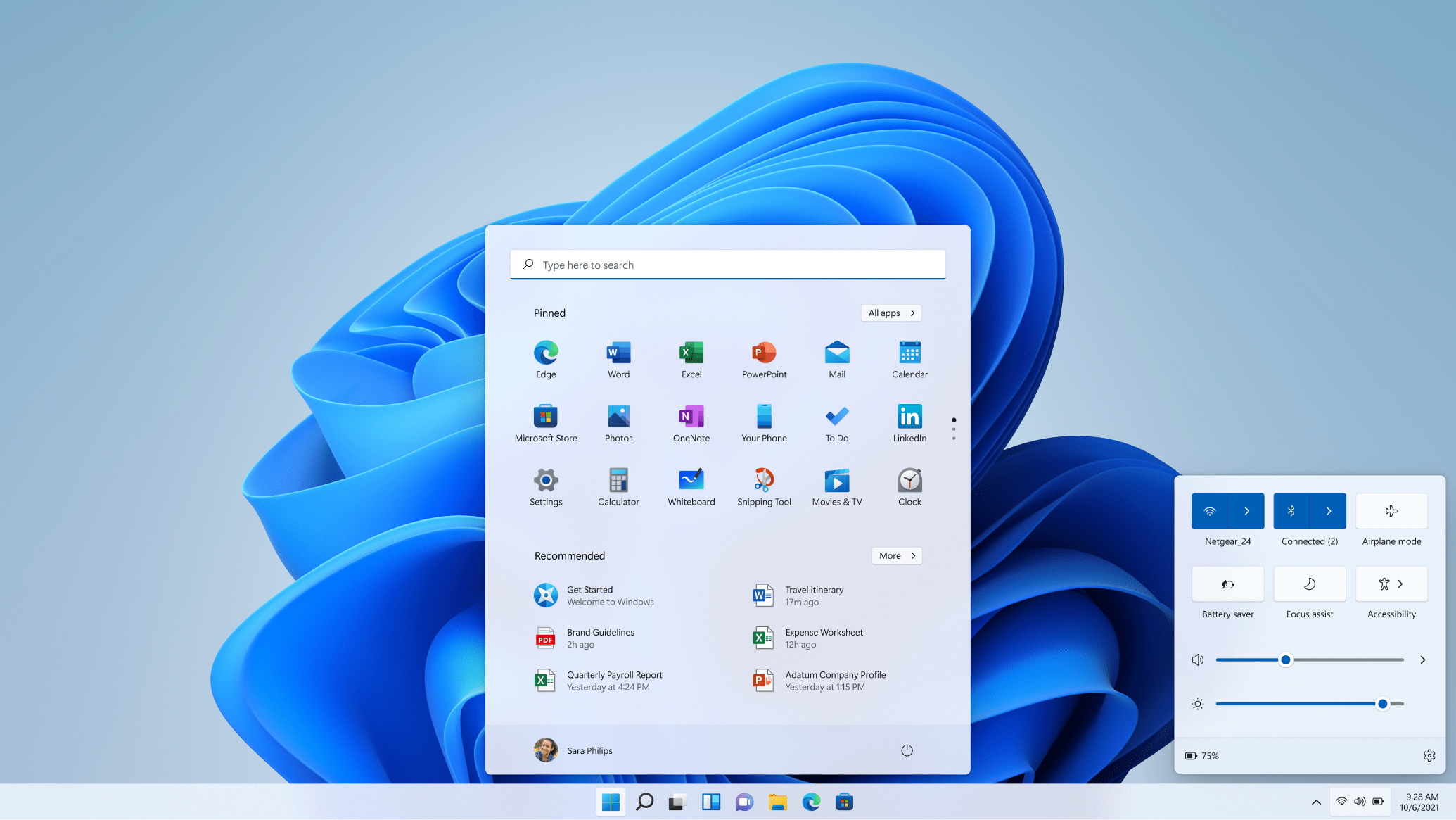 windows 11 desktop