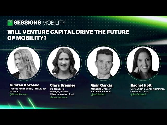 Will Venture Capital Drive the Future of Mobility?