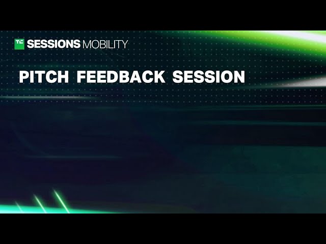 Startup Pitch Feedback Session
