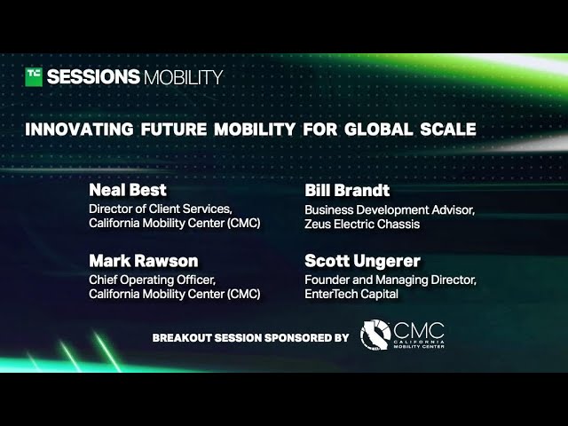 Innovating Future Mobility for Global Scale