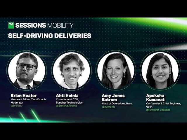 Self-Driving Deliveries