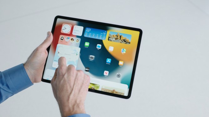 WWDC 2021 - iPadOS widgets
