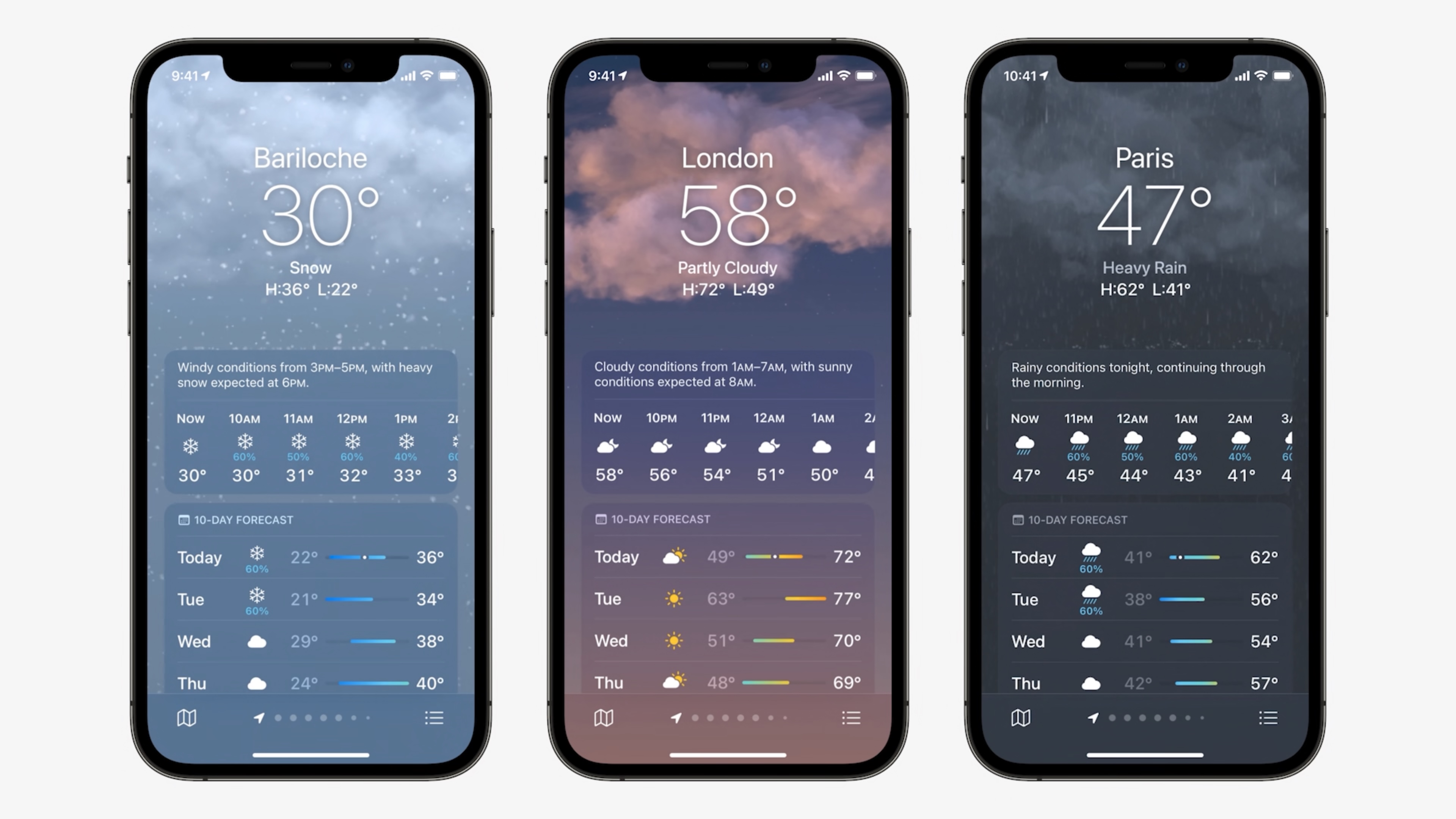 WWDC 2021 - weather app