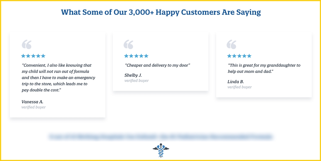 Subscriber testimonials