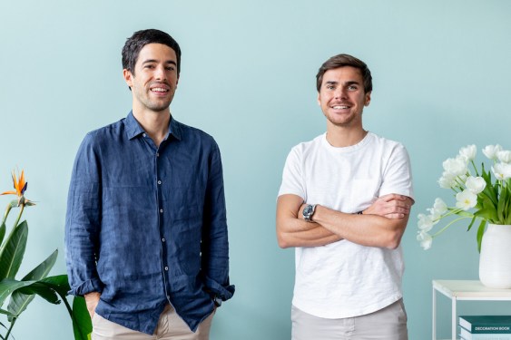 Andres Cester and Sergi Bastardas, cofounders, Colvin