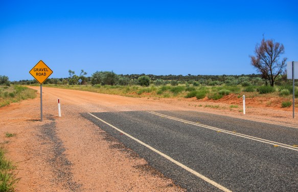 Image of a paved road ending to represent the end of open-source software.