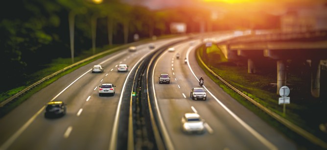 A photo of highways taken in Kampung Ulu Pulai, Malaysia
