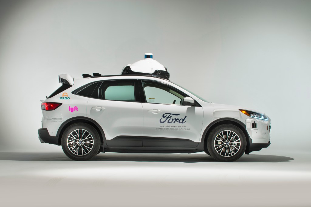 Ford Escape Hybrid autonomous vehicle