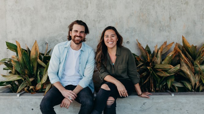 Spot co-founders Matt Randall and Maria Goy
