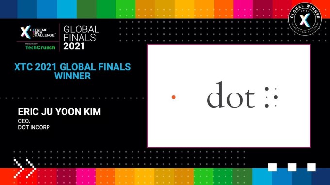 Extreme Tech Challenge Global Finals: Startup Pitches Part 1 – Dot Inc.