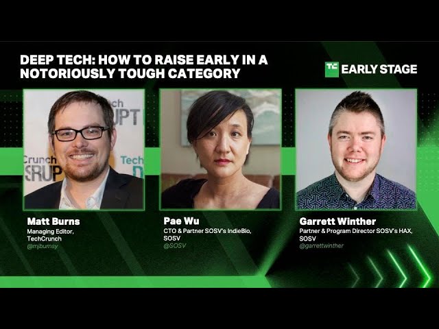 Deep Tech: How to Raise Early in a Notoriously Tough Category