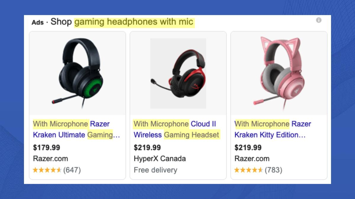Use specific and relevant keywords in your ad copy
