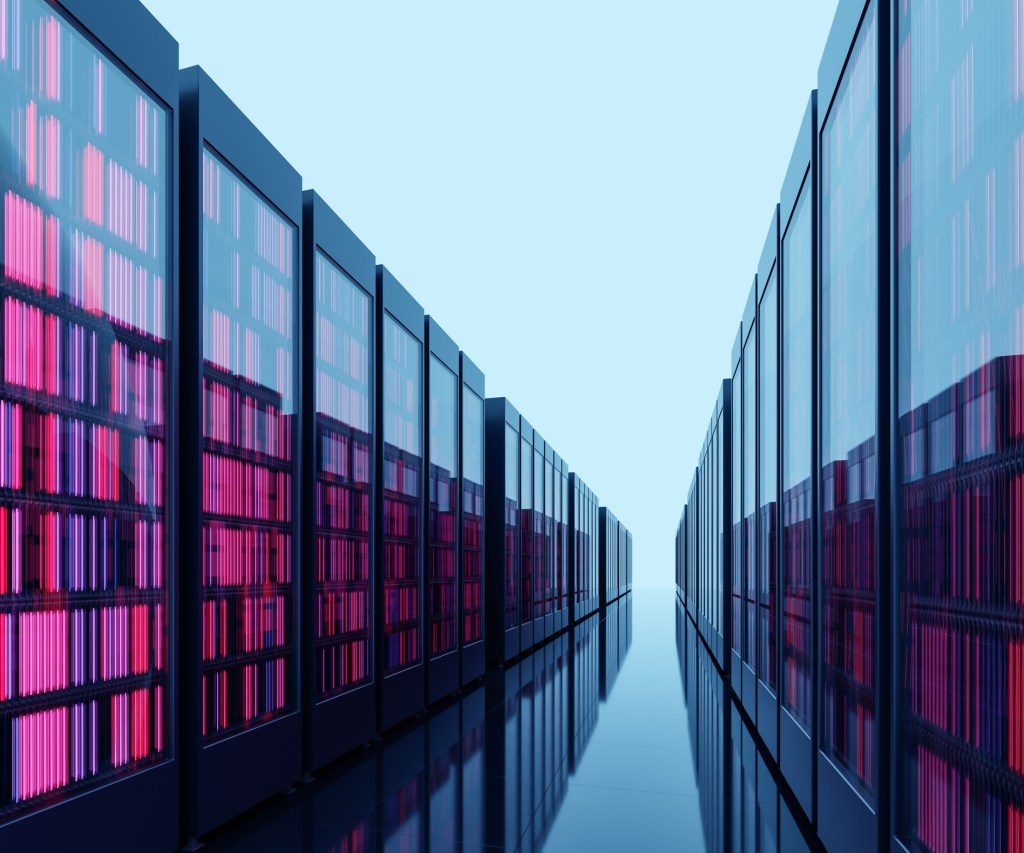 colorful data center