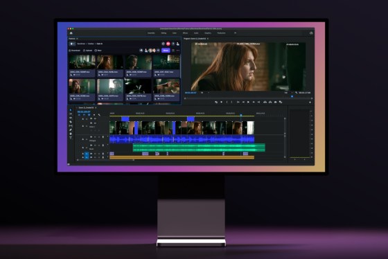 A screenshot of Frame.io's video editor running on a desktop computer.