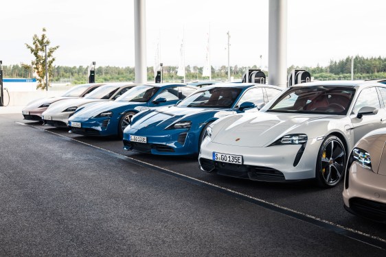 porsche taycan lineup