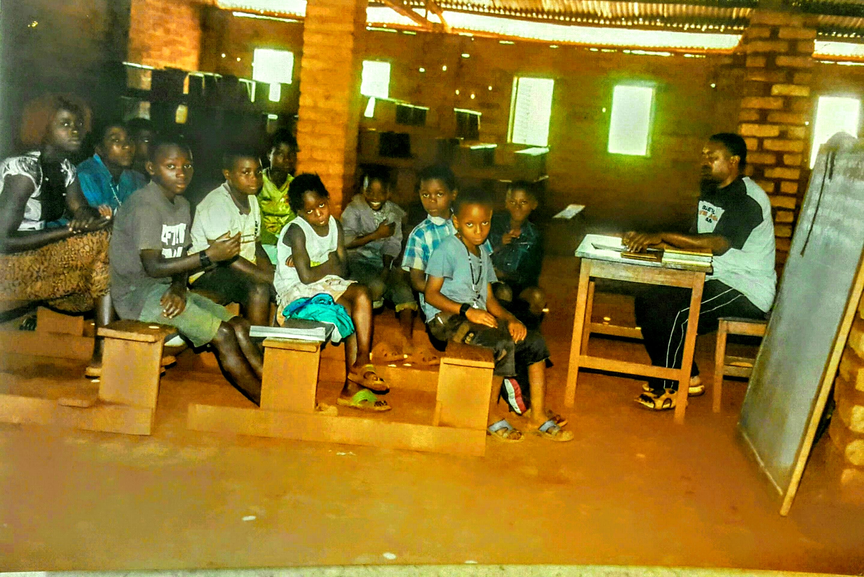 Built by a refugee, Enlight's edtech tool bets it can help students hope harder. Christel's classroom in Tanzania.