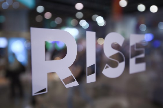 RISE Branding during day three of RISE 2019 at the Hong Kong Convention and Exhibition Centre in Hong Kong. Photo by Stephen McCarthy/RISE via Sportsfile