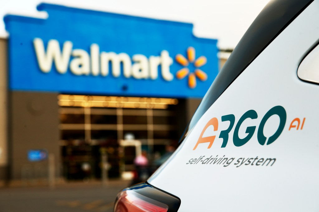 Argo AI Walmart Ford
