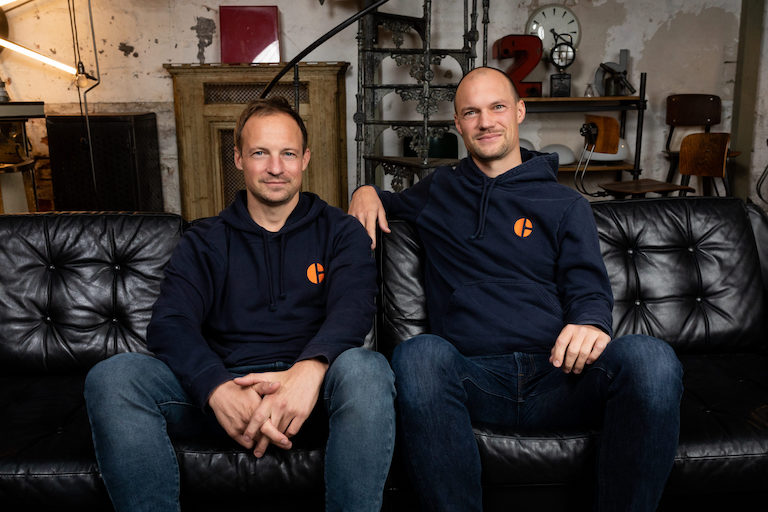 CoachHub founders. Photo credit: Moritz Leisen