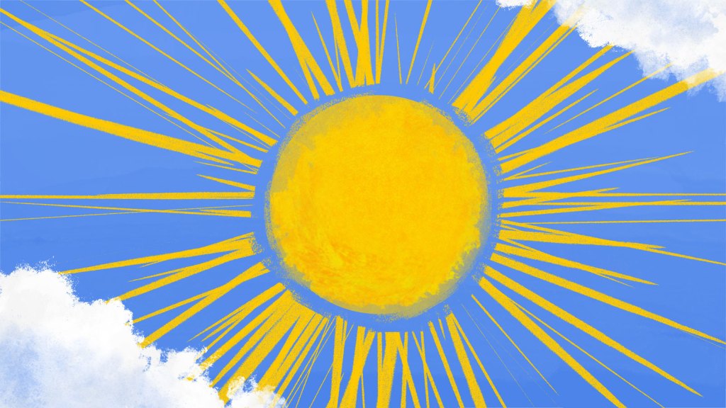 sun illustration