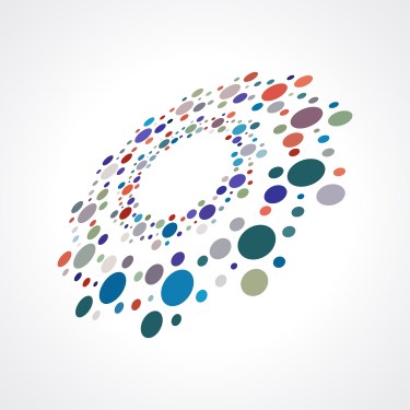 Image of a ring of multicolored dots.