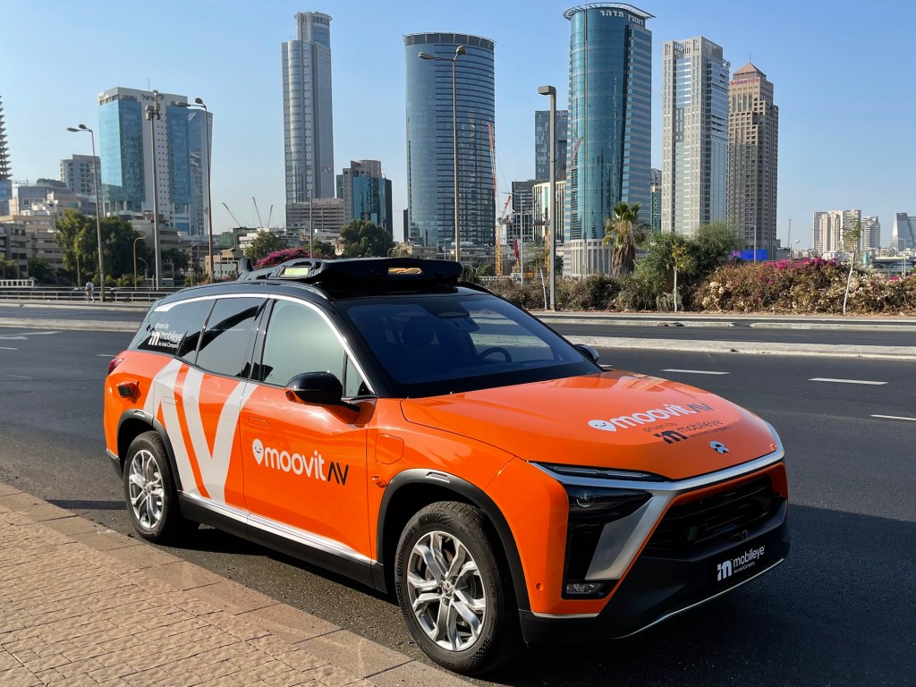 Mobileye Robotaxi - Tel Aviv 2