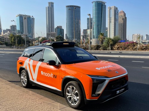 Mobileye Robotaxi - Tel Aviv 2