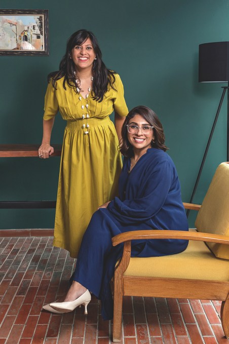 Oraan founders Farwah Tapal and Halima Iqbal