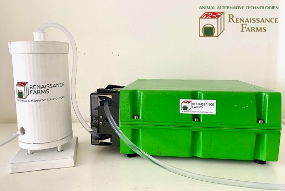 Animal Alternatives' Renaissance Farms bioreactor.