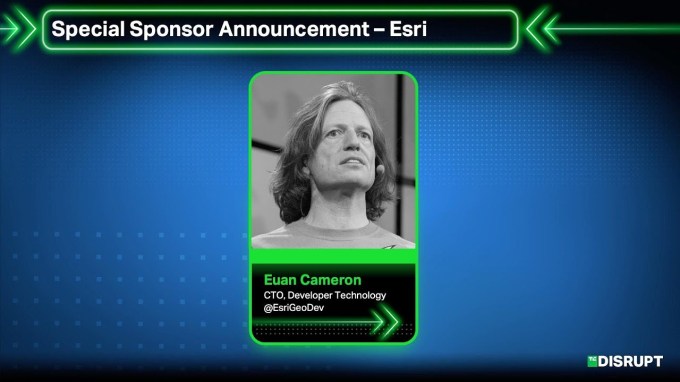 Special Announcement by Esri