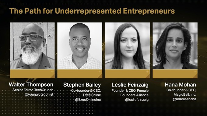 The Path for Underrepresented Entrepreneurs