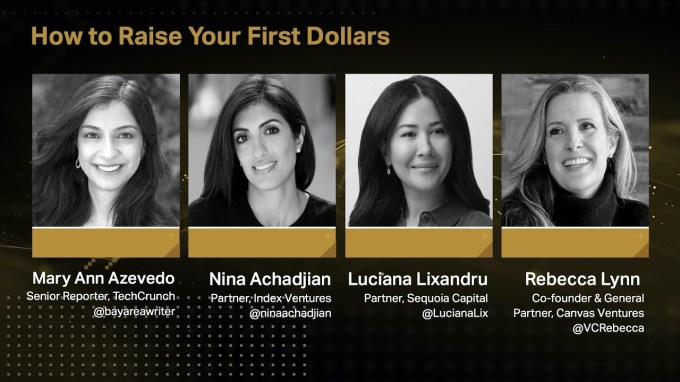 How to Raise Your First Dollars