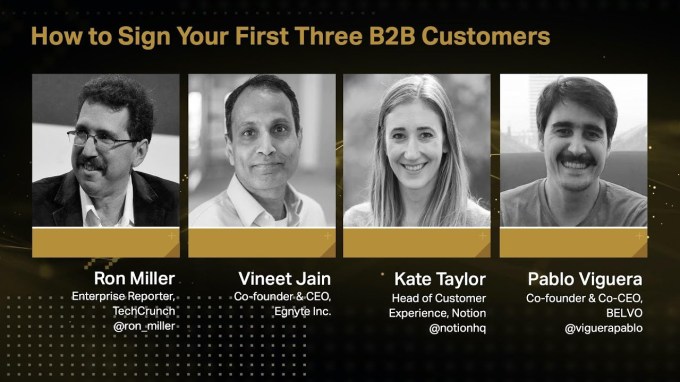 How to Sign Your First Three B2B Customers