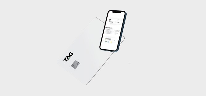 Tag app on mobile