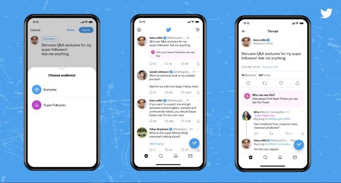 Twitter Super Follows