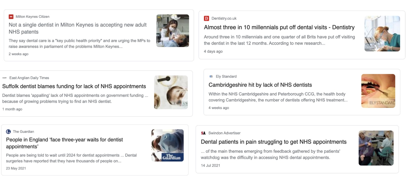 Toothfairy headlines
