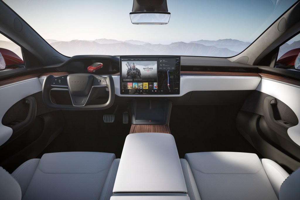 Tesla Model S Dashboard