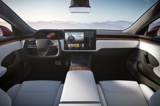 Tesla Model S Dashboard
