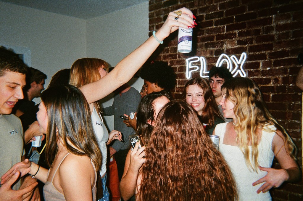 Flox hosts a party for app users
