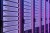 Close-up Of Server Room With Purple Lights