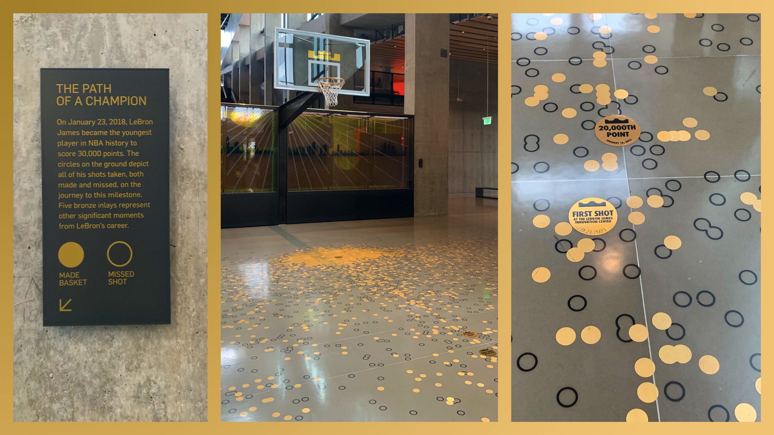 Entrance to the LeBron James Innovation Center