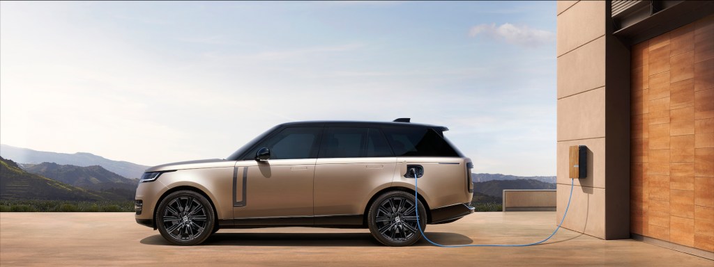 Range Rover plug in hybrid electric SUV