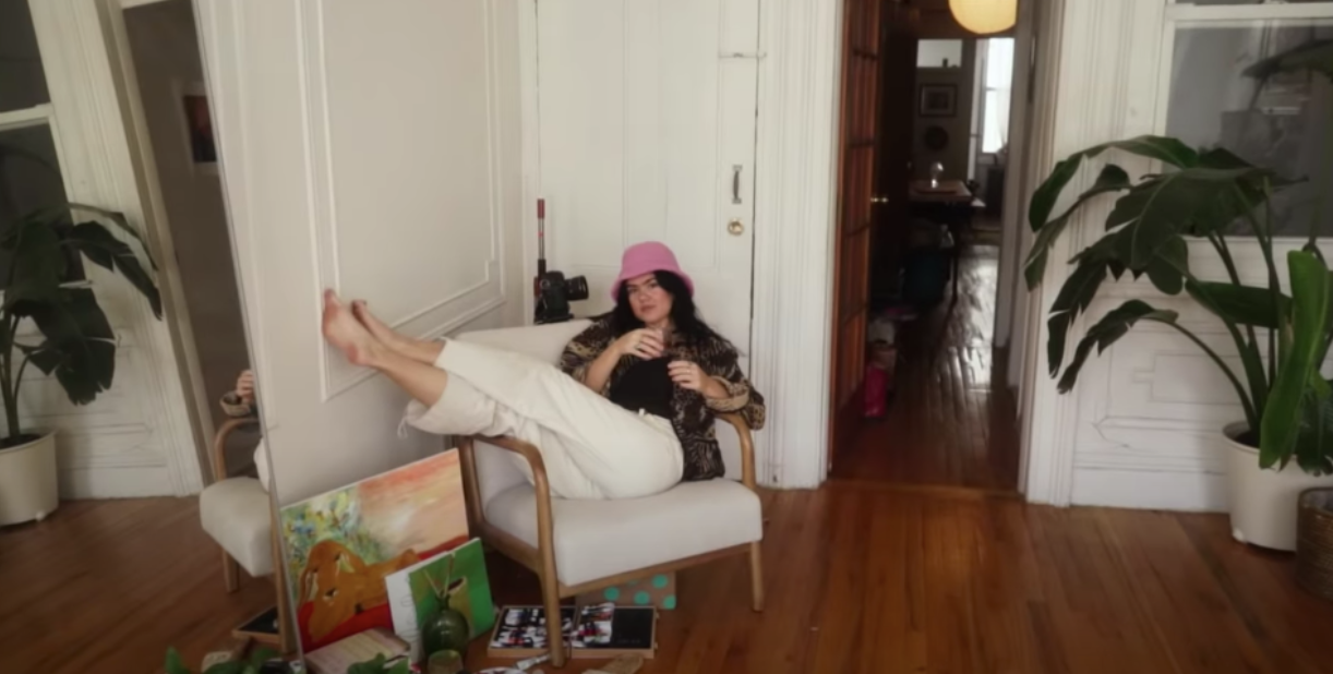 Screen grab of YouTuber Jenny Welbourn