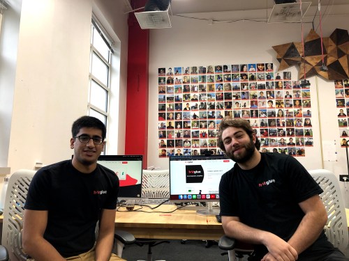 Hotglue co-founders Hassan Syyid and David Molot.