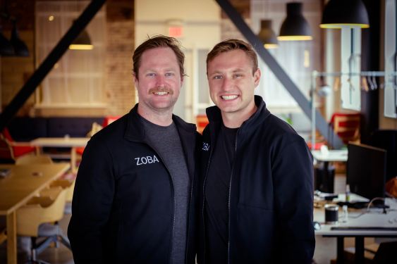 Zoba fleet optimization founders Joseph Brennan and Daniel Brennan